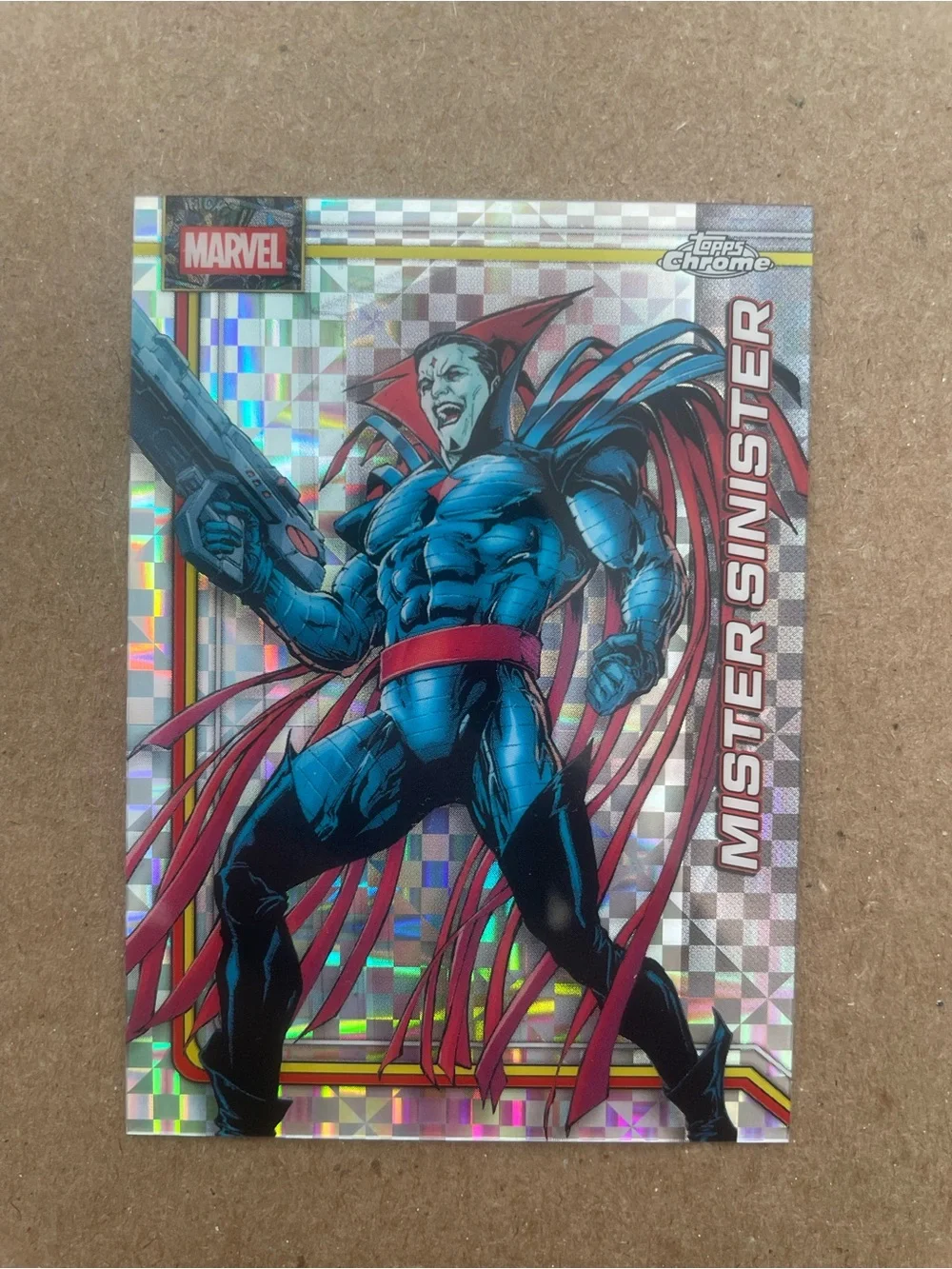 2026 Topps Chrome Marvel Comics Mister Sinister X-Fractor SP #080